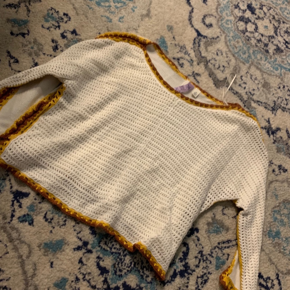 Crochet sweater